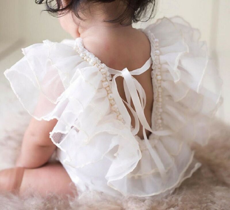 Summer Baby Clothing Newborn Baby Girl Pearl