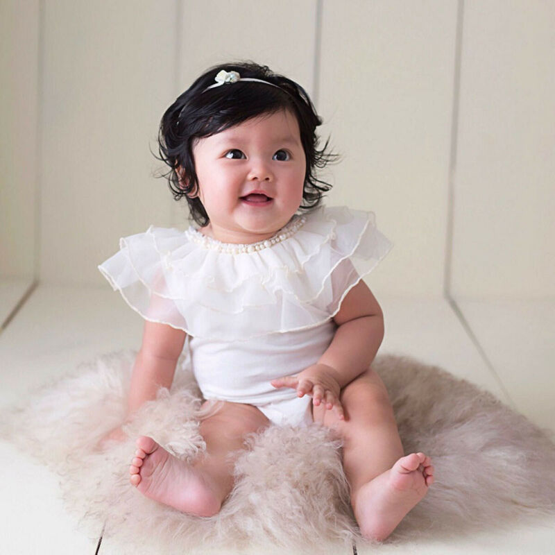 Summer Baby Clothing Newborn Baby Girl Pearl