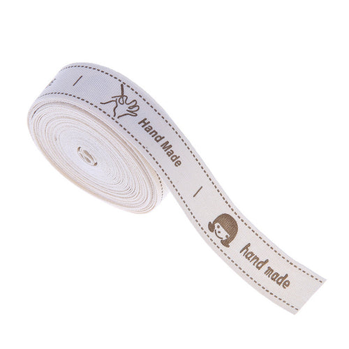 5 Yard Sew on Woven Lables Handmade Garment Tags