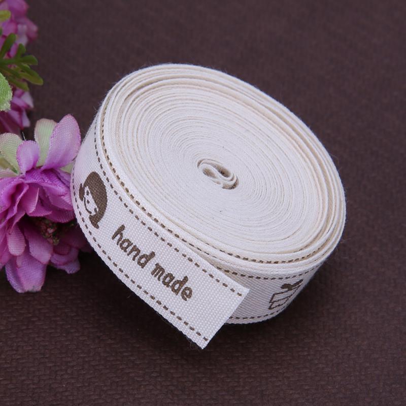 5 Yard Sew on Woven Lables Handmade Garment Tags