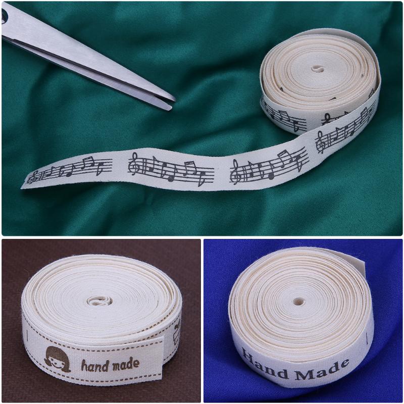 5 Yard Sew on Woven Lables Handmade Garment Tags