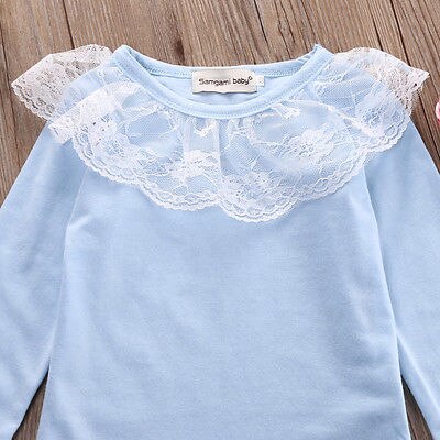 New 2016 Floral Baby Girls clothing set Long