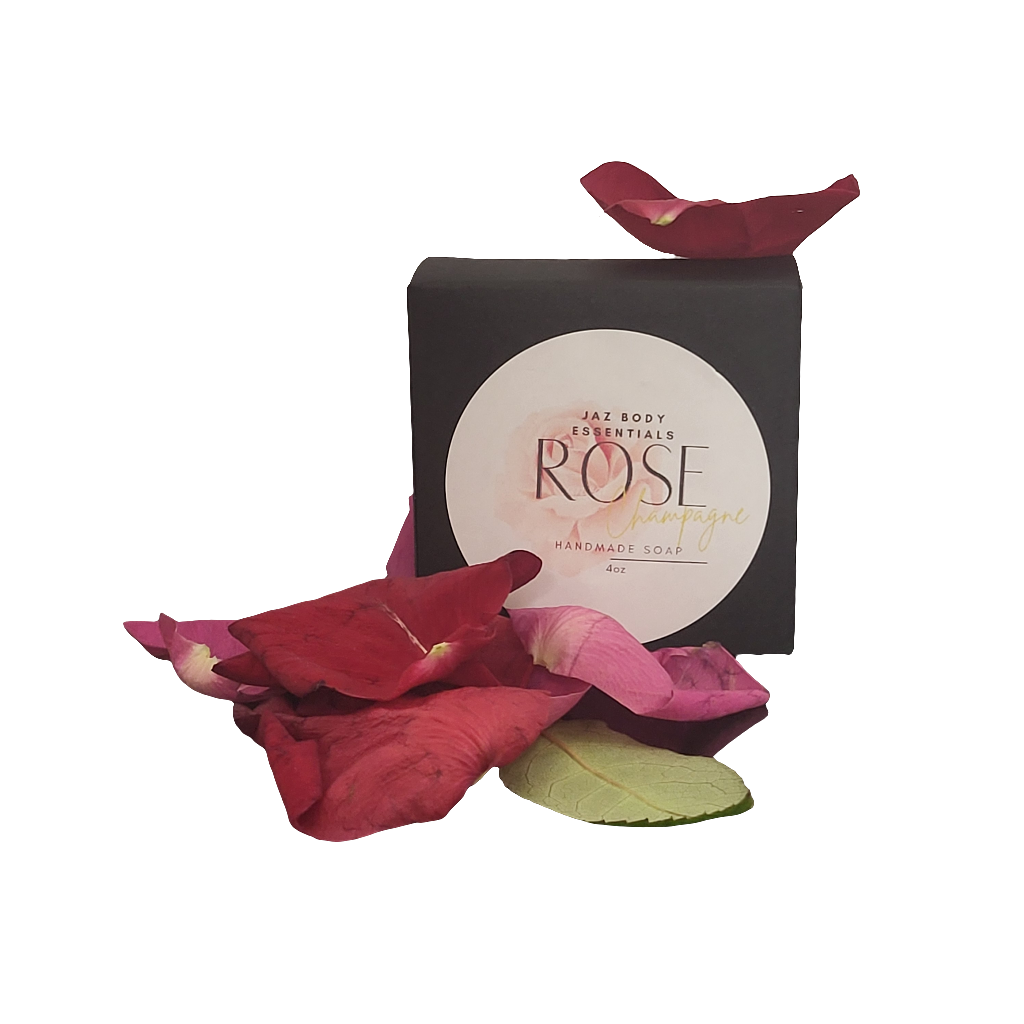 JAZ Body Essentials Champagne Roses Shea Butter Soap Bar