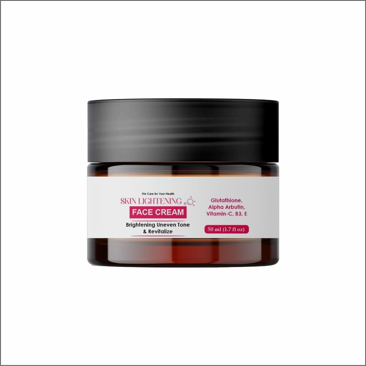 Skin Lightening Face Cream with Glutathione